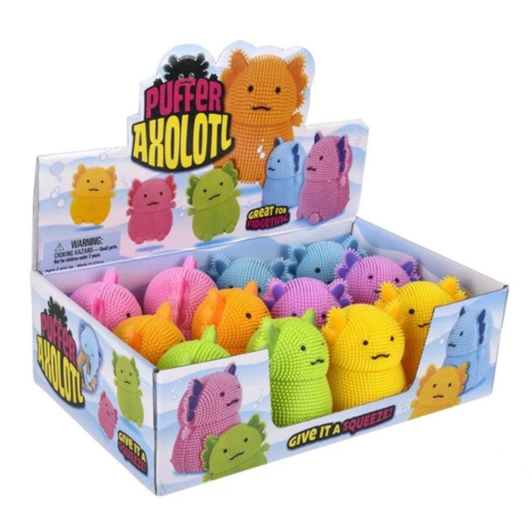 Axolotl Puffer Squeeze Toy