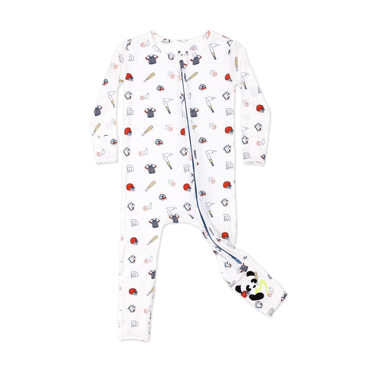 Bellabu Bear Convertible Footie / Baseball