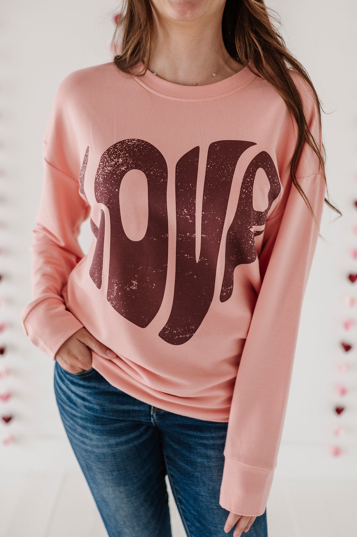 Women's Love Pullover Sweatshirt