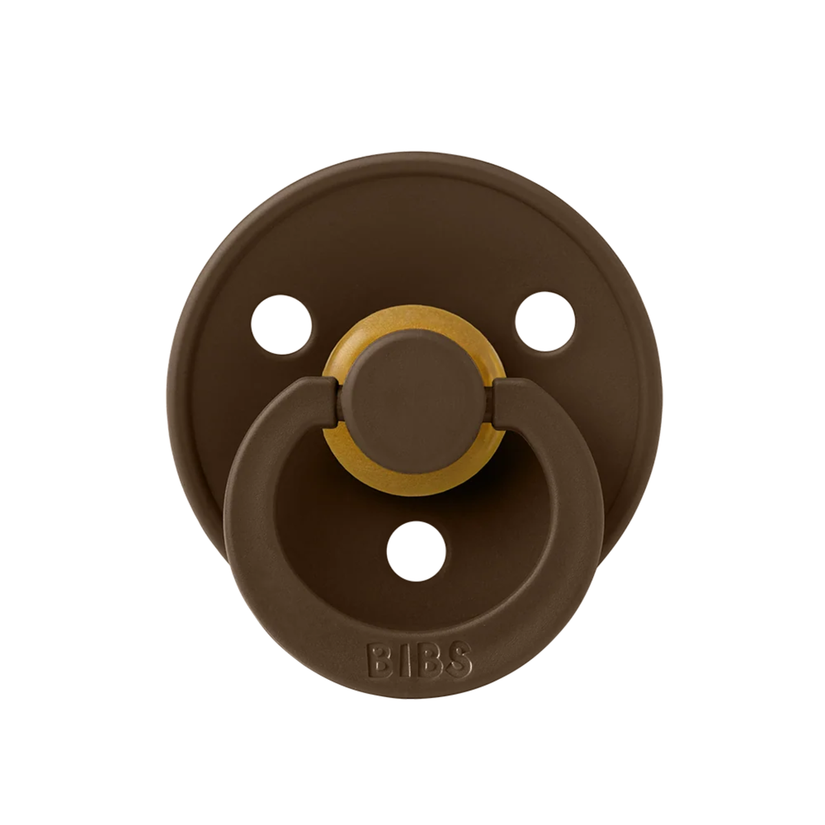 BIBS Round Single Pacifier / Size 1 (0-6 Months)