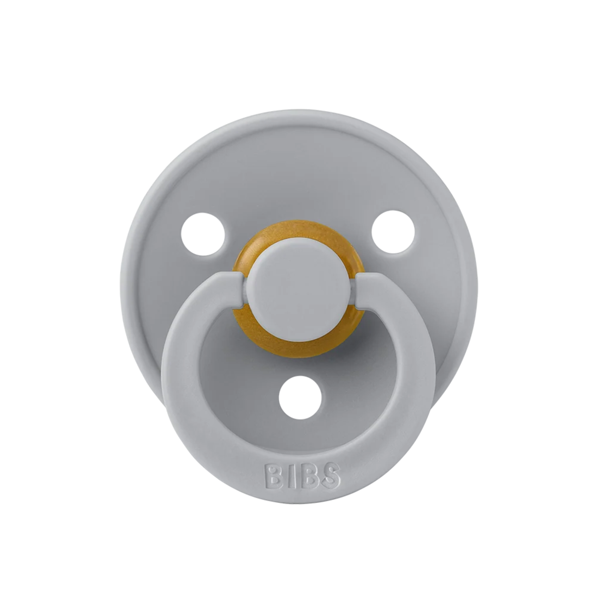 BIBS Round Single Pacifier / Size 1 (0-6 Months)