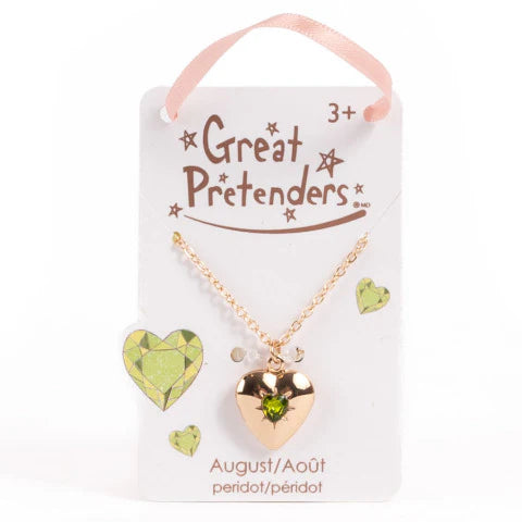 Birthstone Heart Locket