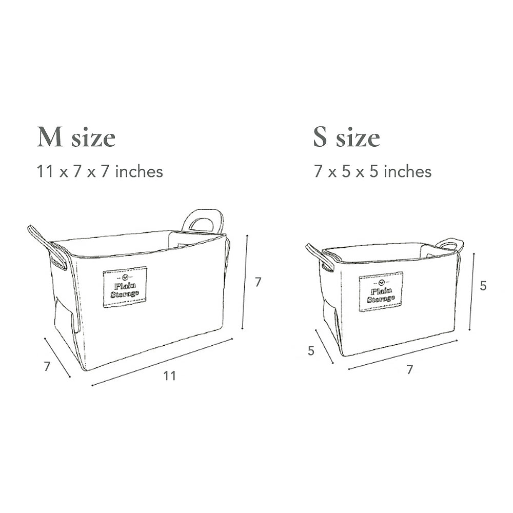 Noriter Project Felt Basket