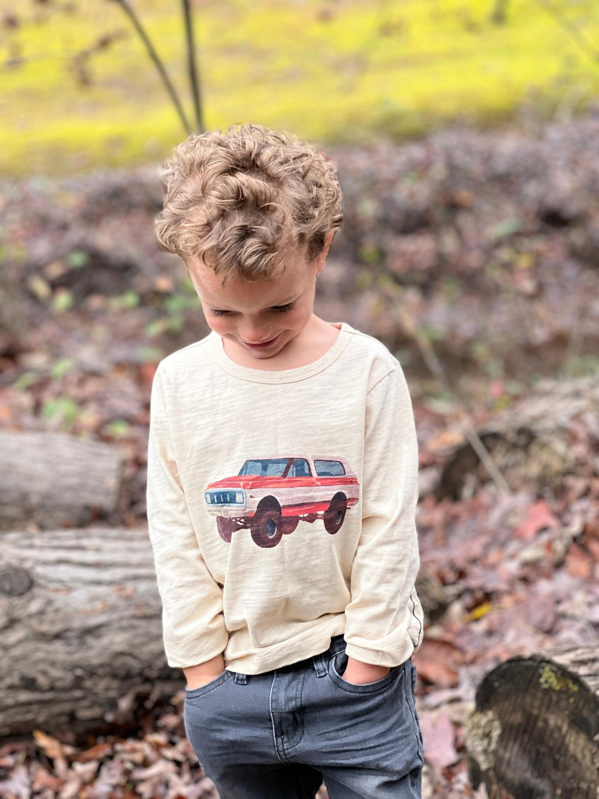 Me & Henry Cherokee Raglan Printed Tee / Bronco