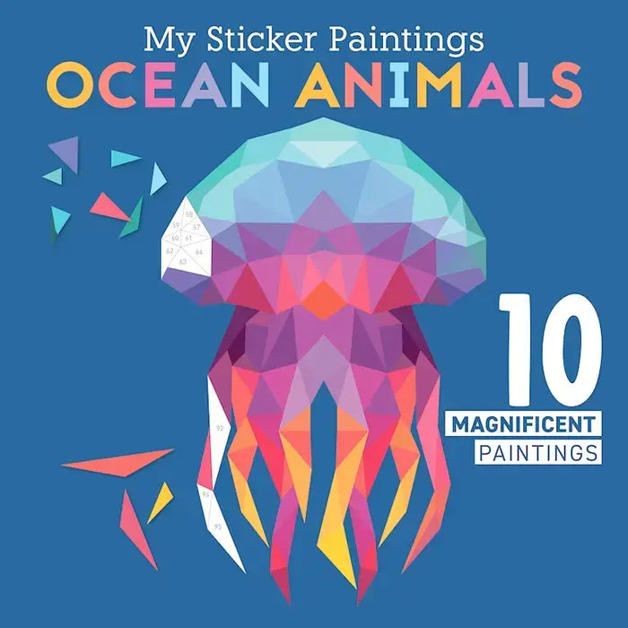 My Sticker Paintings Activity Book / Ocean Animals