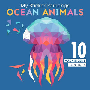 My Sticker Paintings Activity Book / Ocean Animals