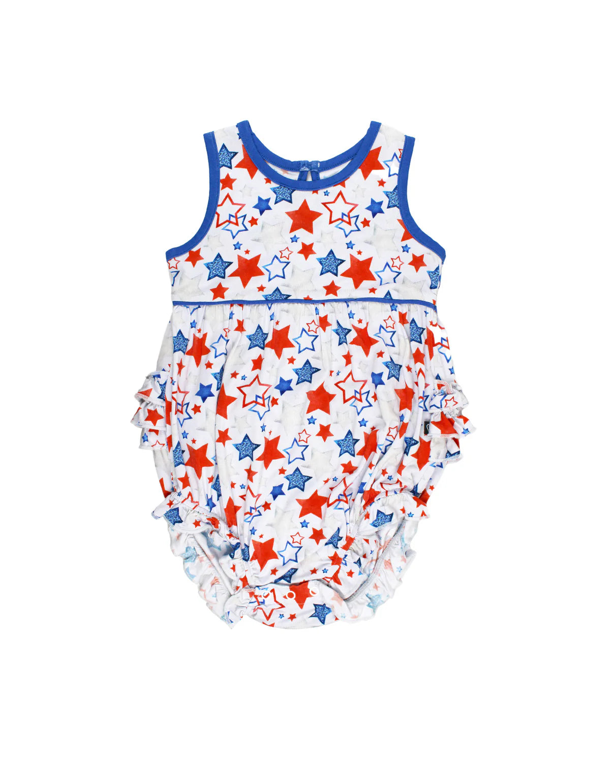 Lev Baby Bubble Romper / Red, White & Blue (Carter)