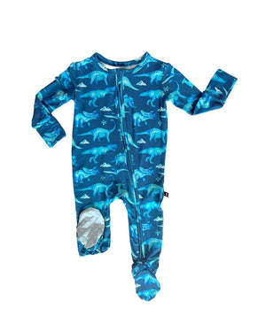 Lev Baby Zippered Footie / Jared Dino