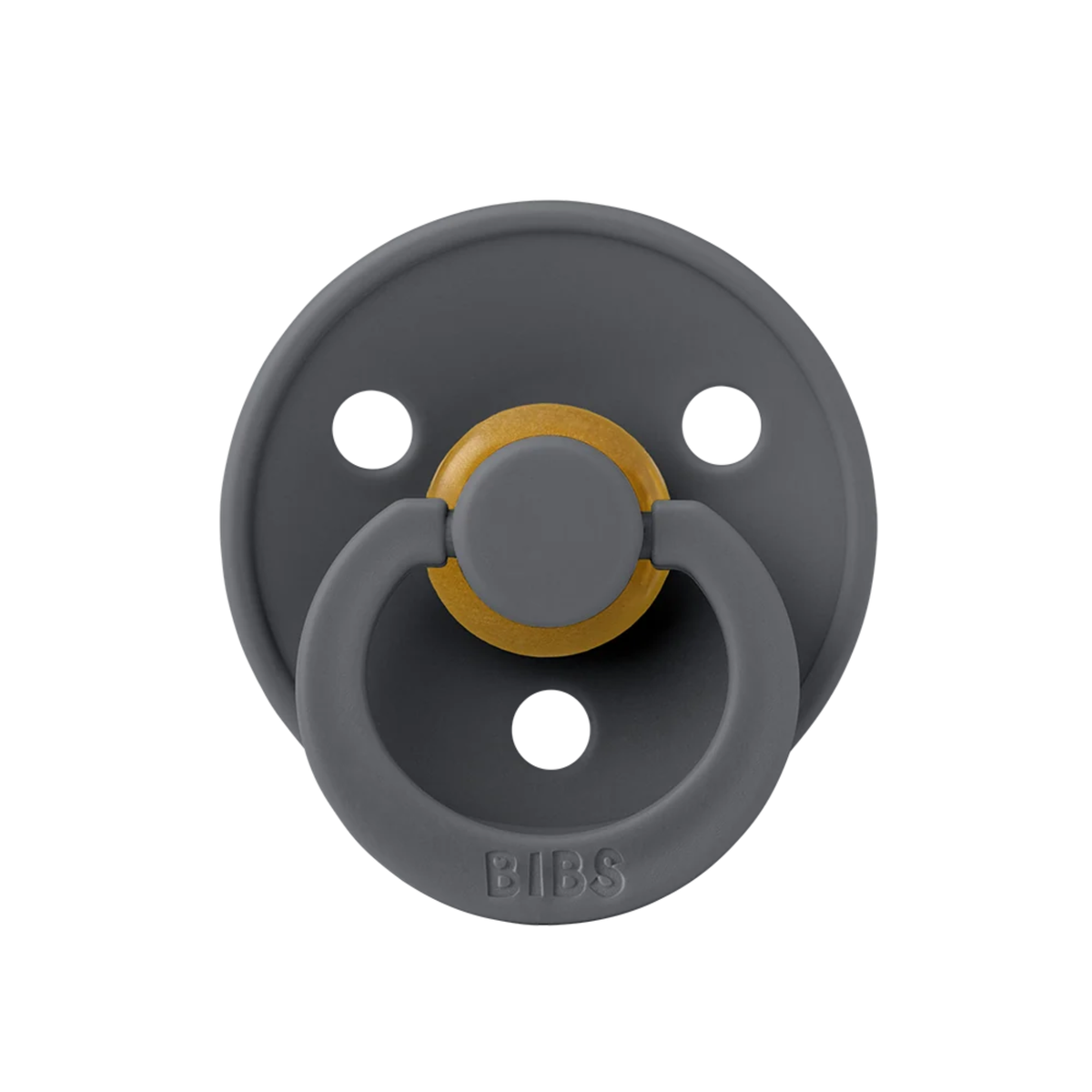 BIBS Round Single Pacifier / Size 2 (6-18 Months)