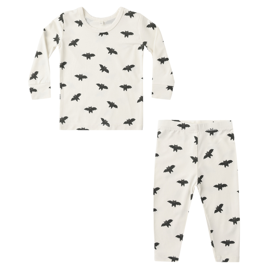Quincy Mae Bamboo Pajama Set / Bats