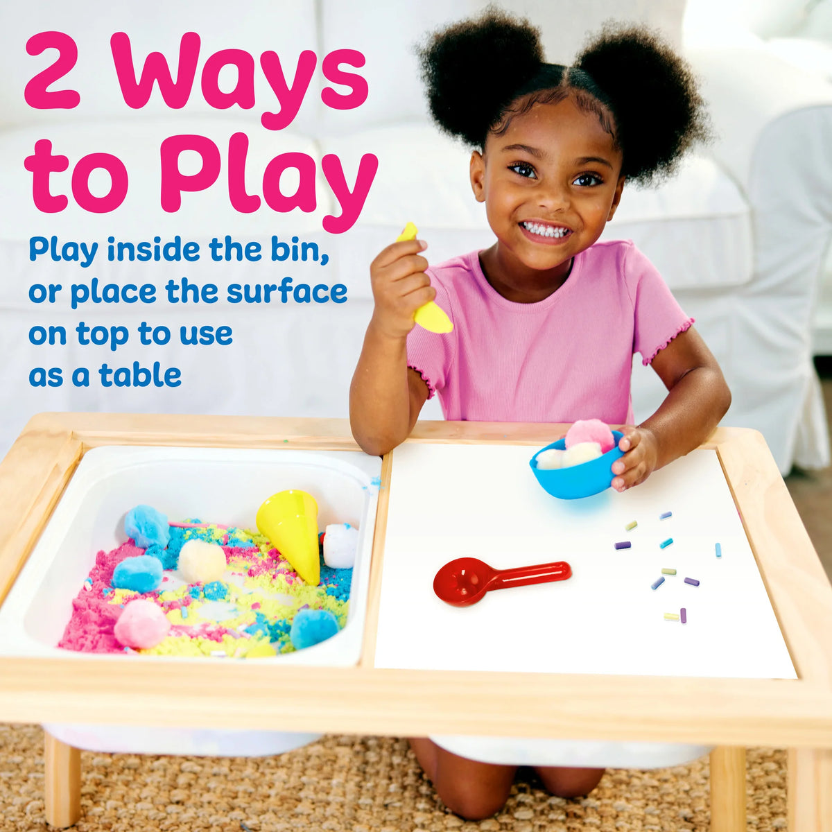 Deluxe Activity Sensory Table - Ice Cream Shop