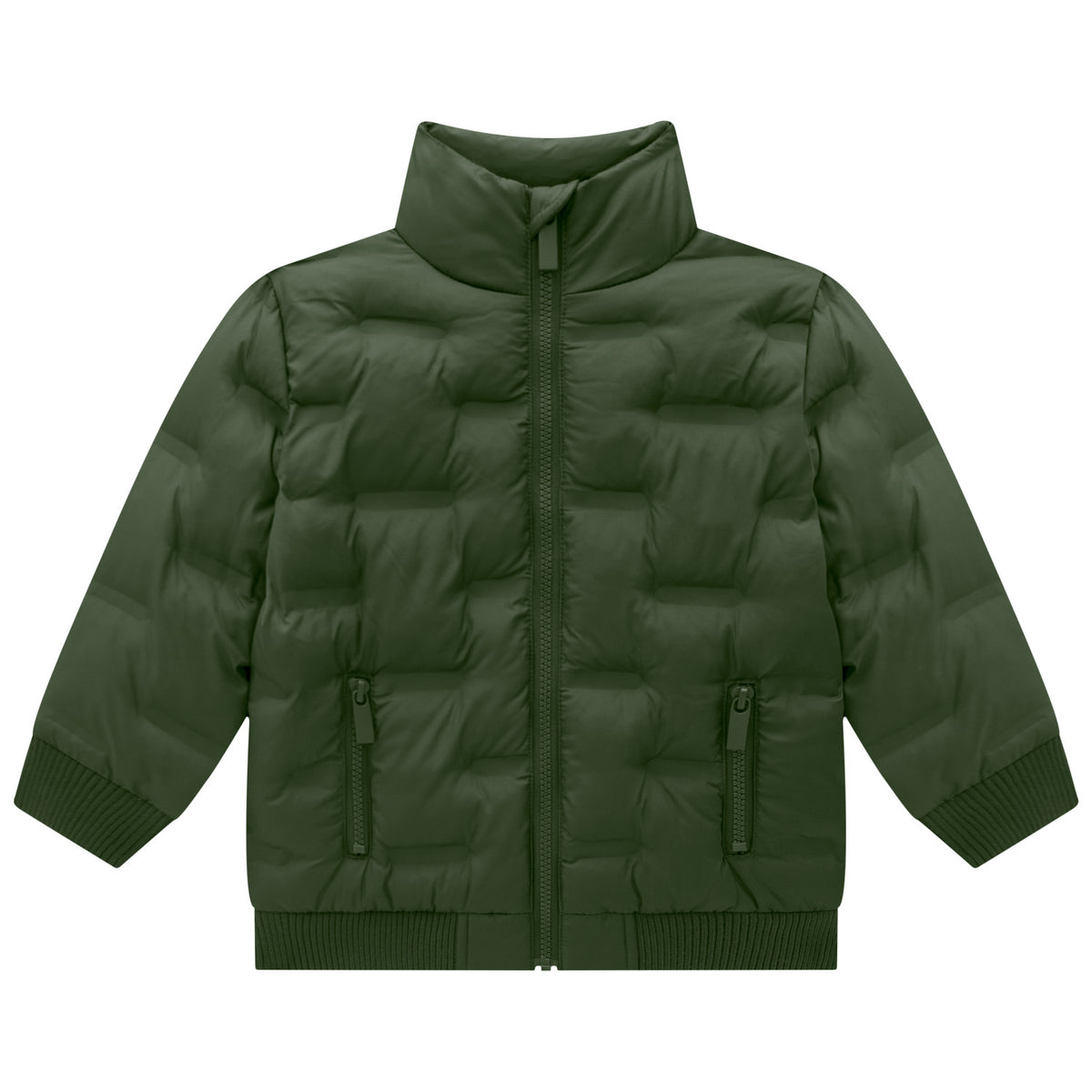 Jungle Green Puffer Jacket