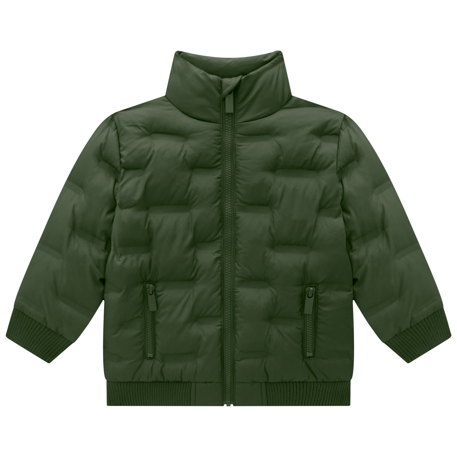 Jungle Green Puffer Jacket