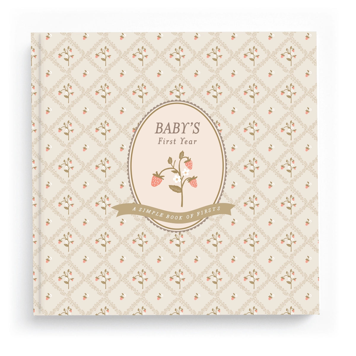 Lucy Darling Baby Memory Book / Cottage Garden