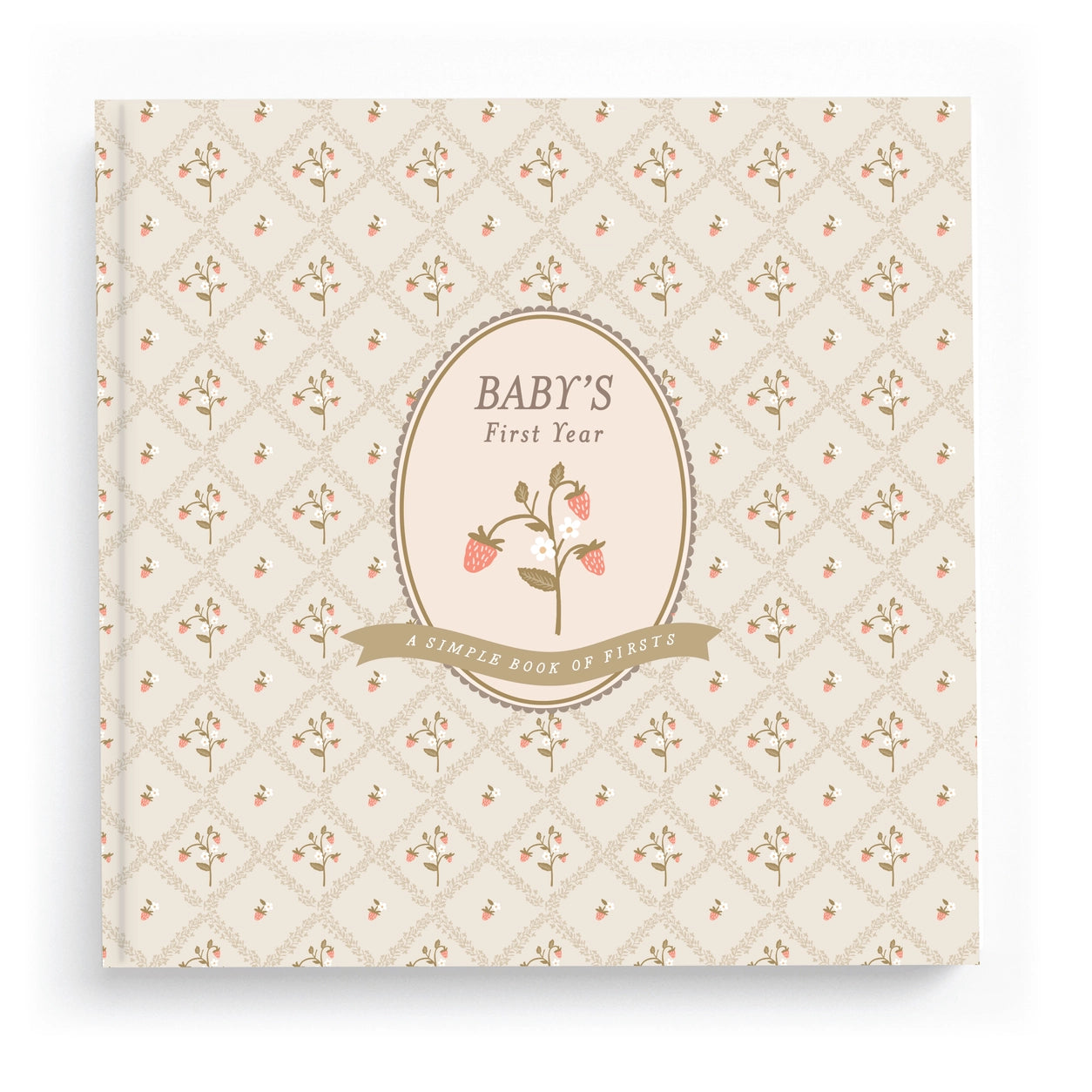 Lucy Darling Baby Memory Book / Cottage Garden
