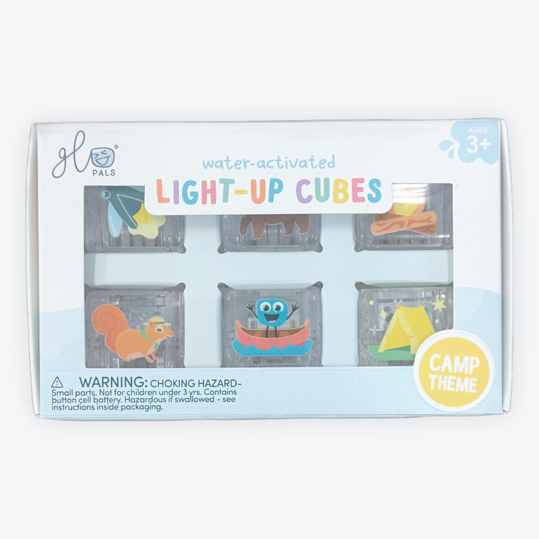 Glo Pals Light-Up Cubes - Limited Edition Camping