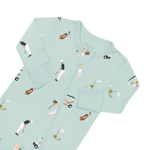 Kyte Baby Zippered Footie / Golf
