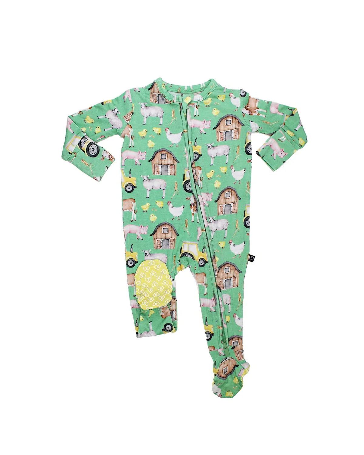 Lev Baby Zippered Footie / Donald