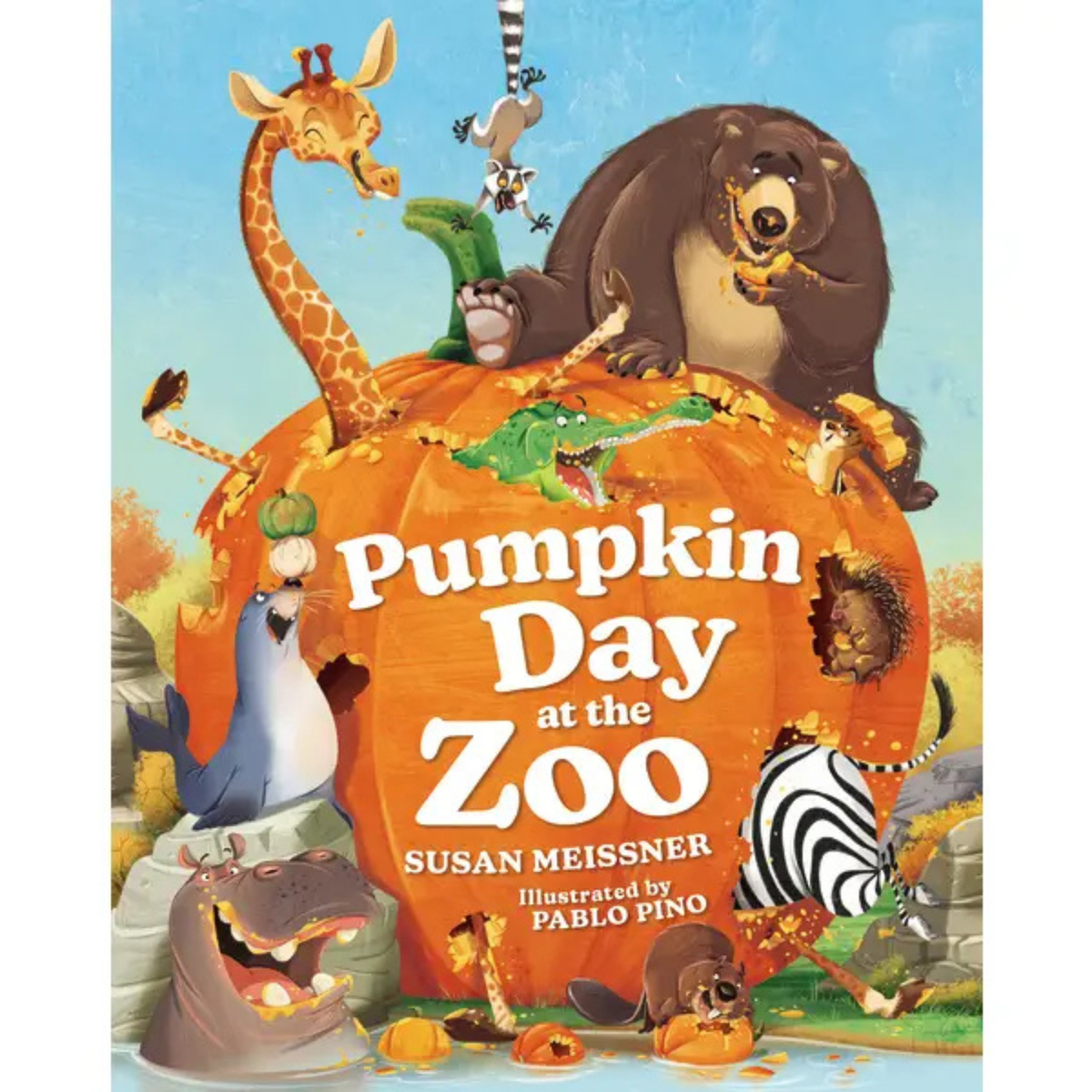 Pumpkin Day at the Zoo Book