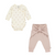 Muesli Mini Me Bodysuit & Cozy Me Pretty Pants Set / Floral + Spa