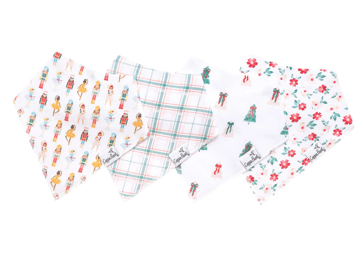 Copper Pearl Bandana Bib / Juliet