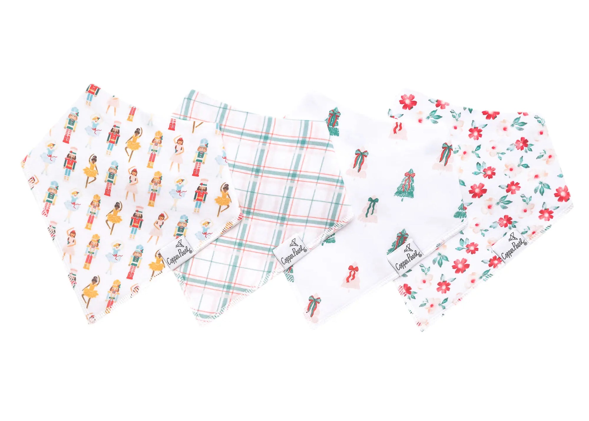 Copper Pearl Bandana Bib / Juliet