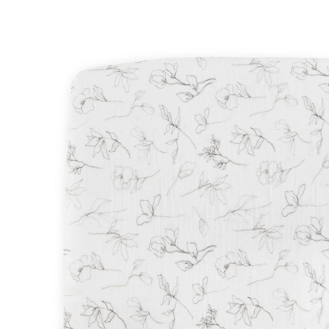 Little Unicorn Organic Cotton Music Crib Sheet