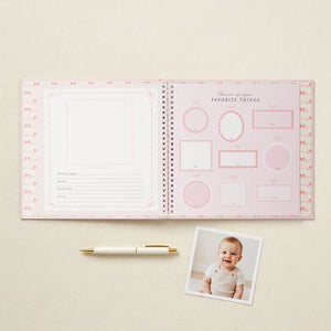 Lucy Darling Baby Memory Book / Bowkissed Blush
