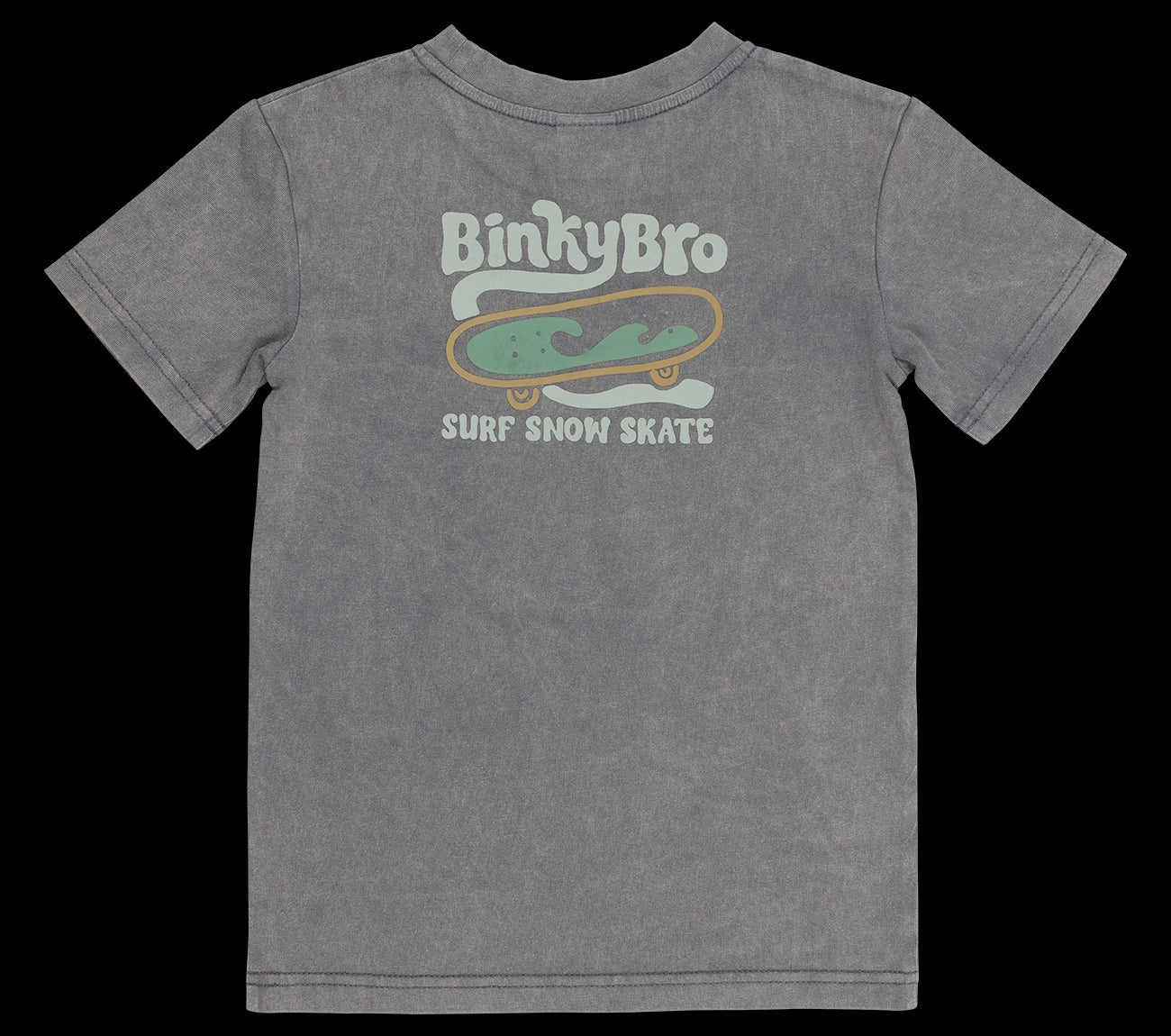 BinkyBro Playgrounds Surf Snow Skate Graphic T-Shirt