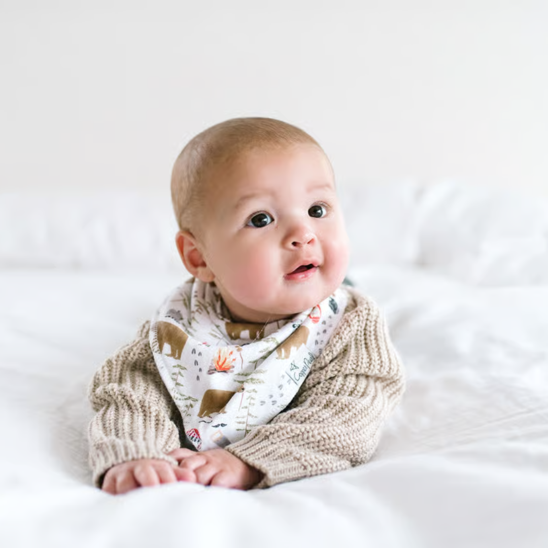 Copper Pearl Bandana Bibs / Lumberjack