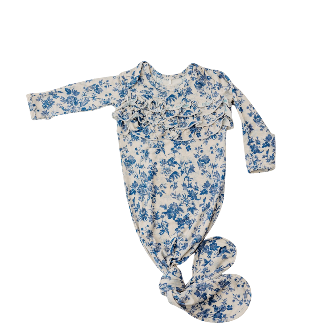 Blue Bell Bliss Knotted Gown