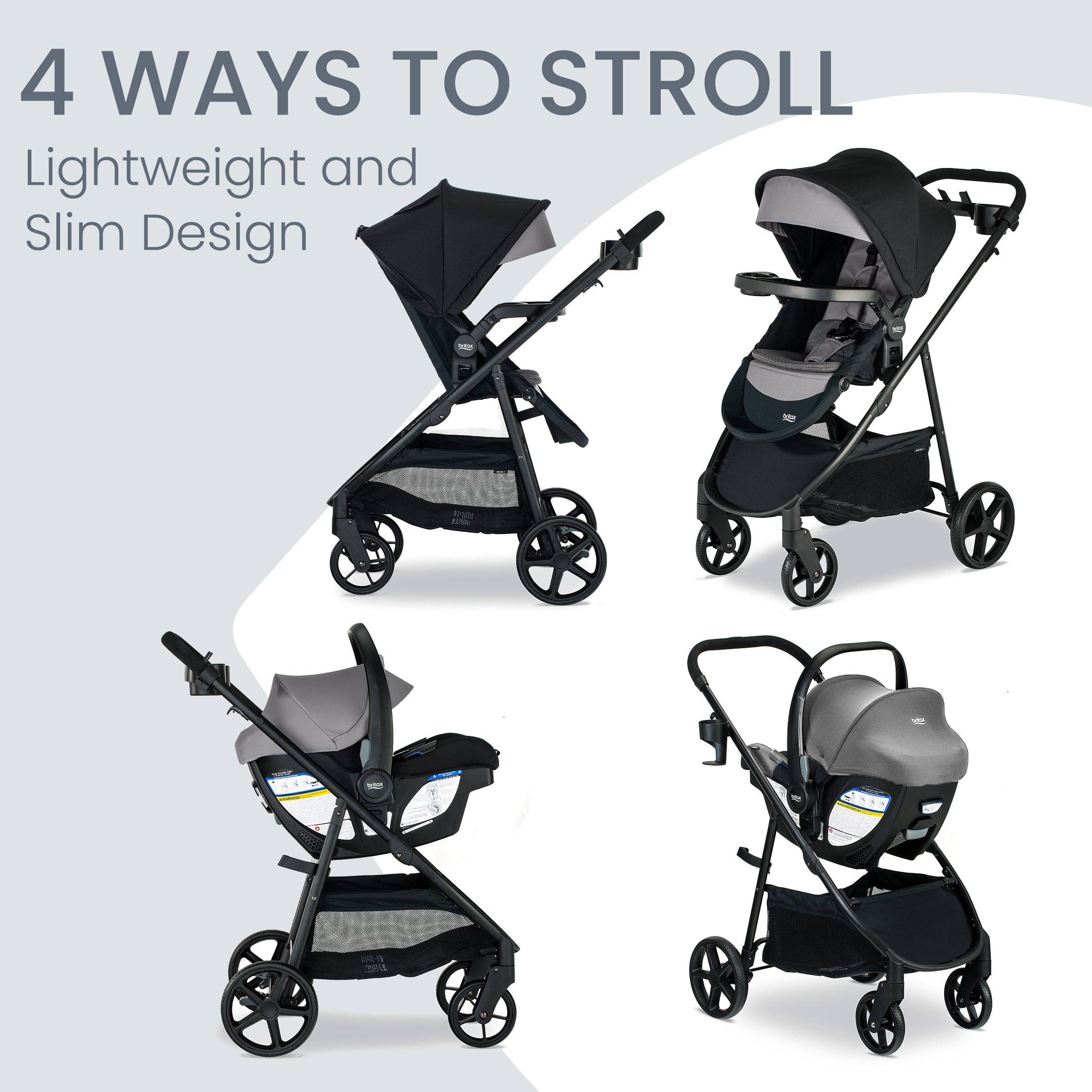 britax folding stroller Britax Willow Brook S+ Travel System