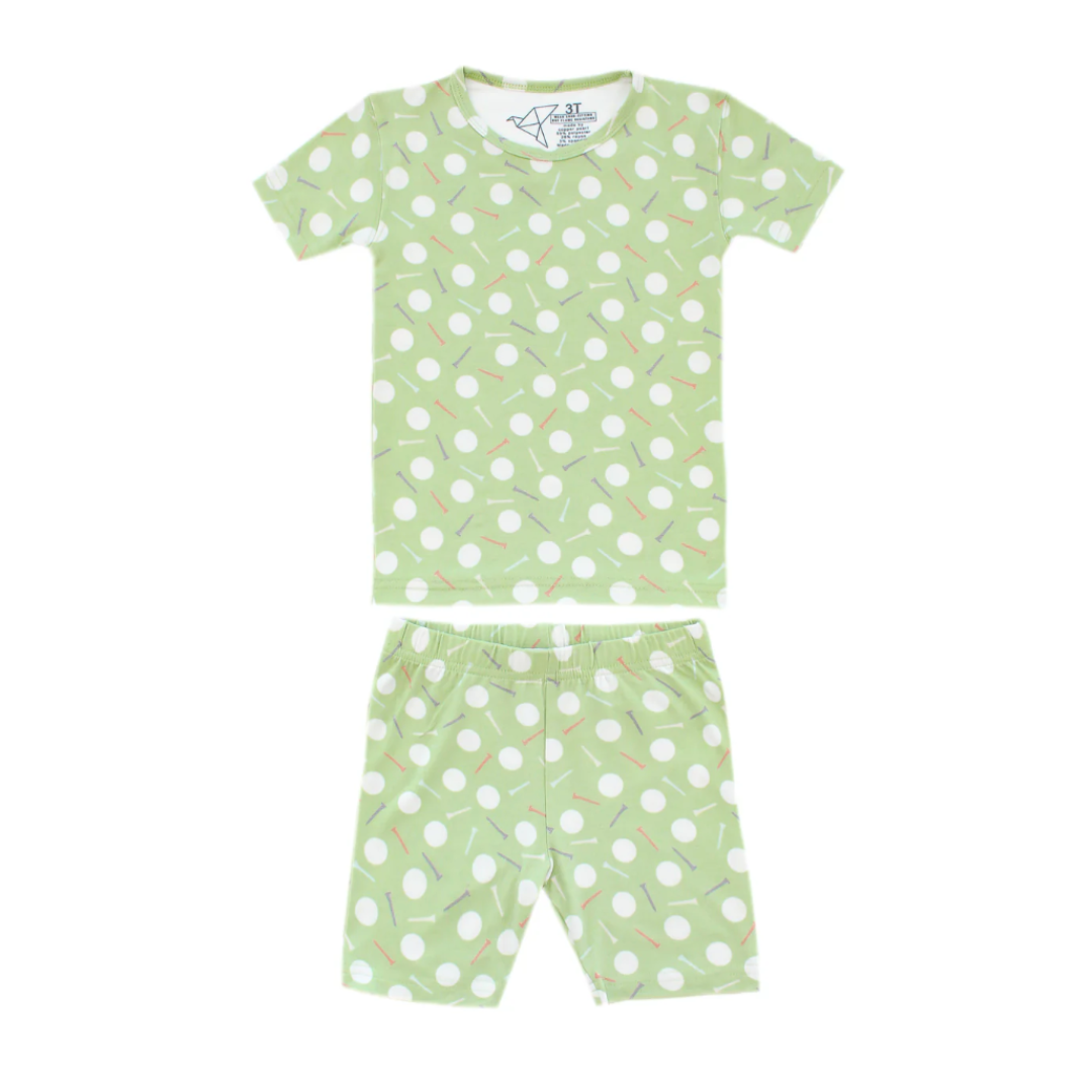 Copper Pearl Short Sleeve Pajama Set / Bogey