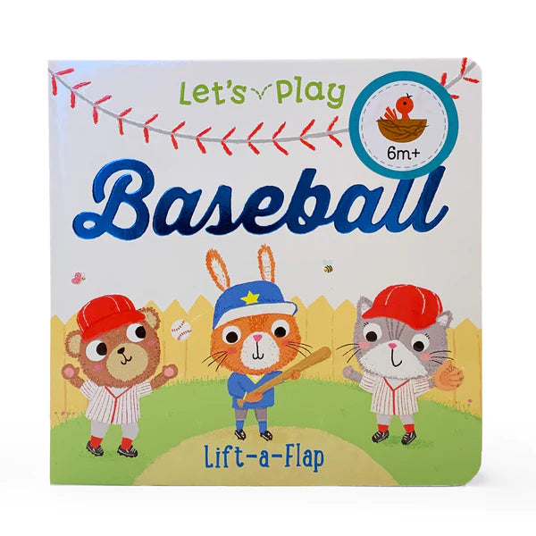 Let's Play Baseball Lift-a-Flap Board Book