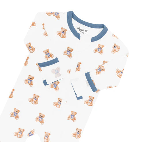 Kyte Baby Zippered Footie / Teddy Bear