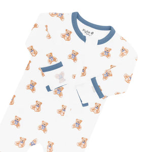 Kyte Baby Zippered Footie / Teddy Bear
