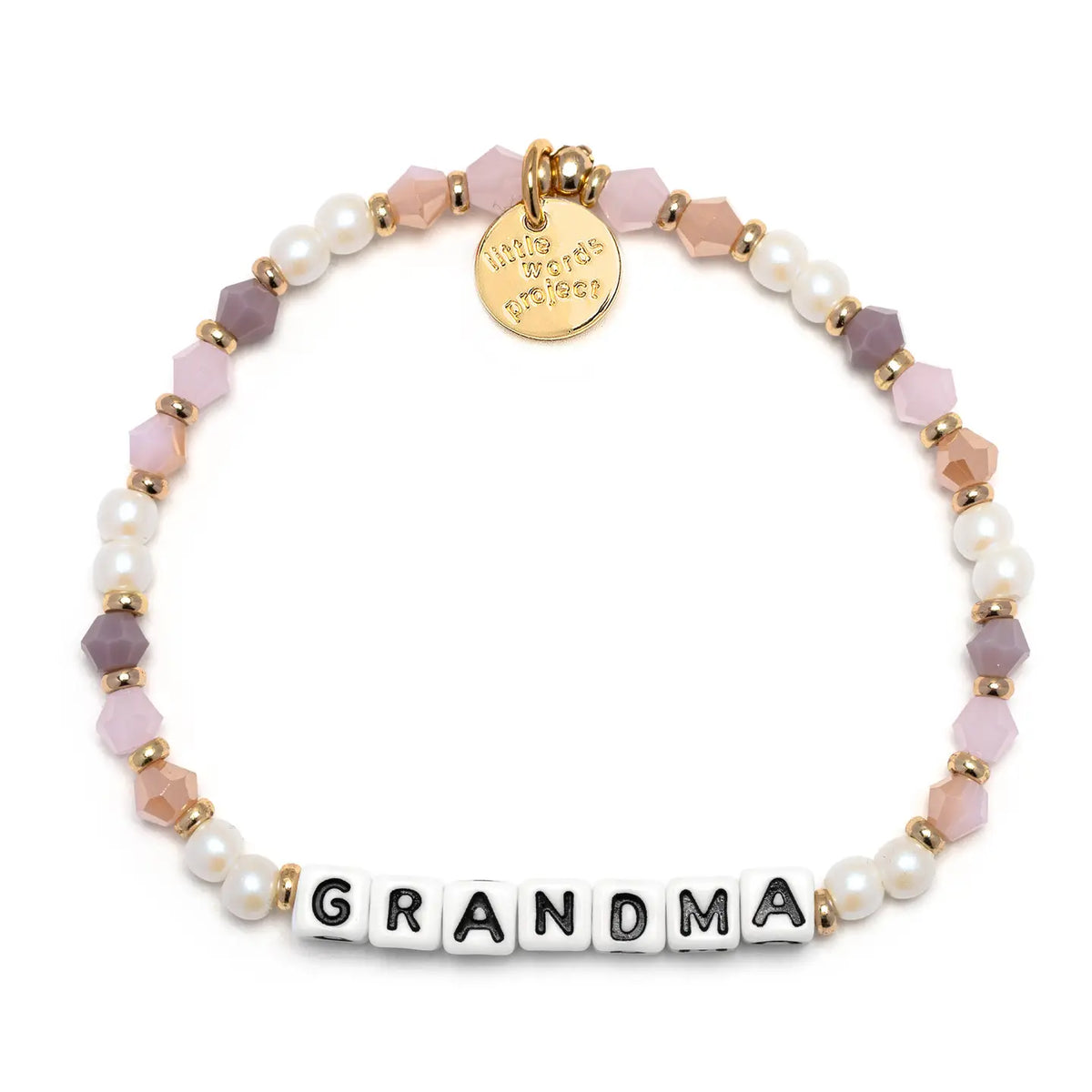 Little Words Project Grandma Bracelet / White