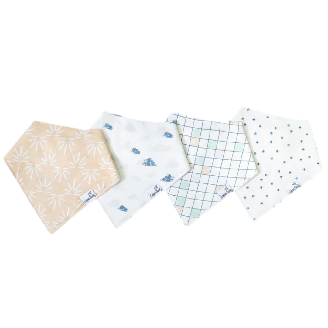 Copper Pearl Bandana Bibs / Sol