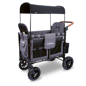 Wonderfold W2 LUXE Premium Double Stroller Wagon