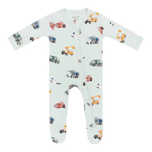 Kyte Baby Zippered Footie / City Vehicles
