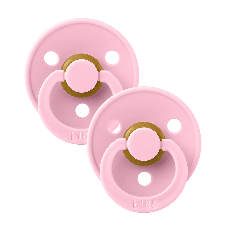 BIBS Round Pacifier 2-Pack / Size 2 (6-18 Months)