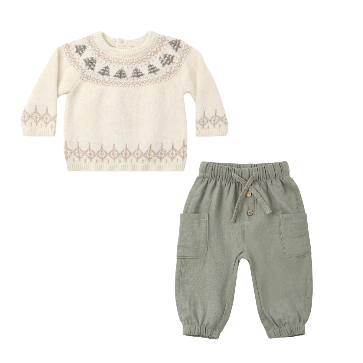 Quincy Mae Rex Sweater + Luca Pant Set