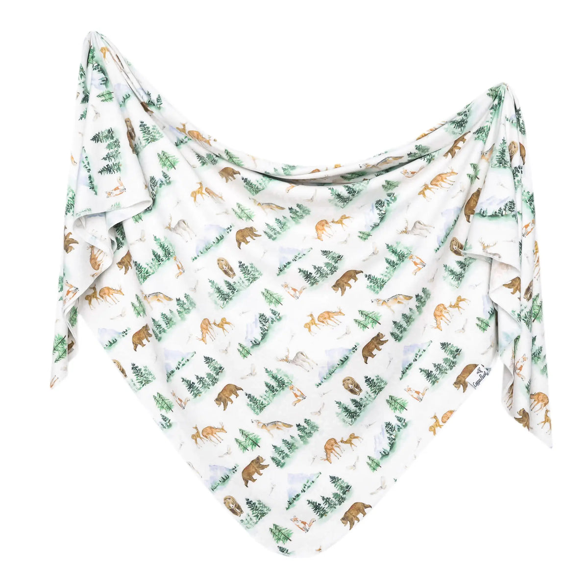 Copper Pearl Knit Swaddle Blanket / Grayson