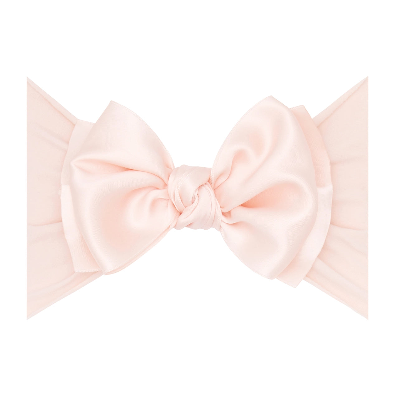 Satin FAB-BOW-LOUS Headband / Rosebud