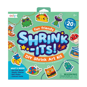 Ooly Shrink-its! DIY Shrink Art Kit - Fun Friends