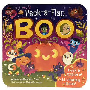 BOO Peek-a-Flap Board Book