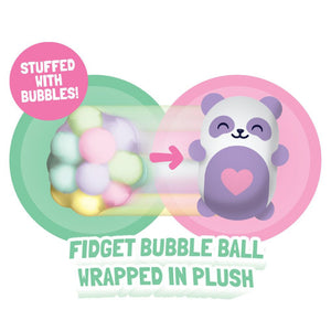 Bubble Stuffed Squishy Friend - Bunny Edition