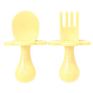 grabease Ergonomic Toddler Fork & Spoon Set