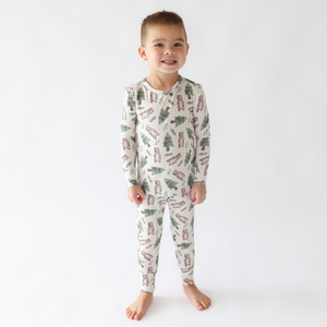 Posh Peanut Long Sleeve Pajama Set / Beary