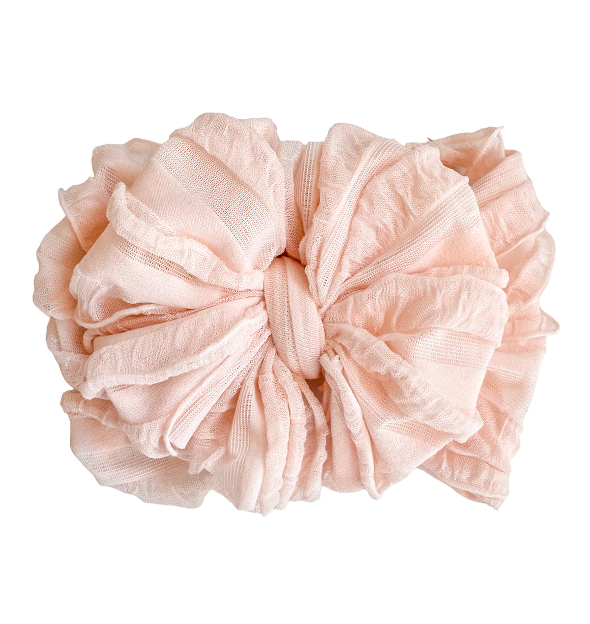 Ruffle Headband - Peachy Keen